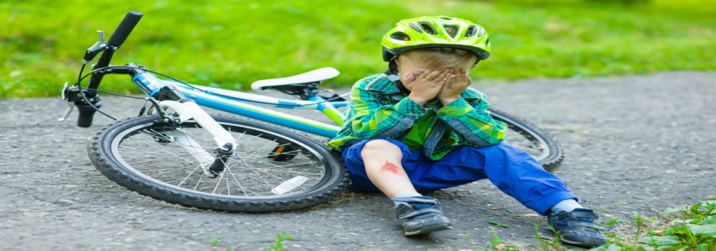 Sicherheit für Kinder mit dem Fahrrad im Strassenverkehr